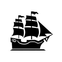 Ship Icon Silhouette
