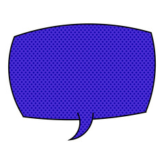 chat bubble halftone hand drawn  color vector illustration