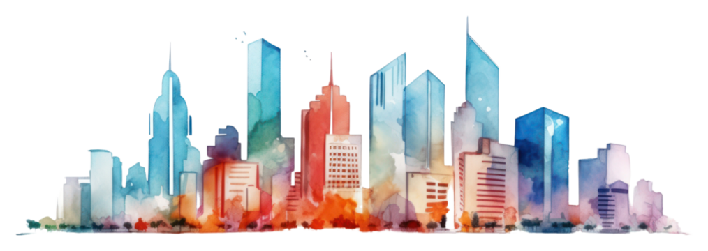 PNG Architecture metropolis skyscraper outdoors.