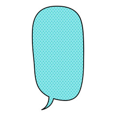 chat bubble halftone hand drawn  color vector illustration