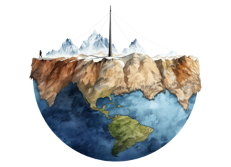 PNG Outdoors planet nature space.