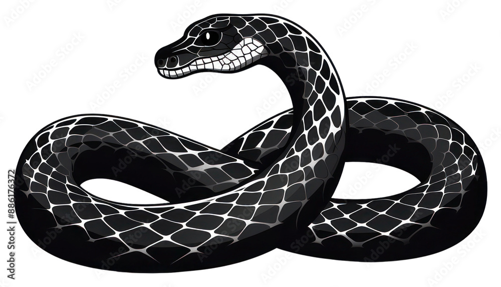 Canvas Prints png reptile animal snake poisonous.