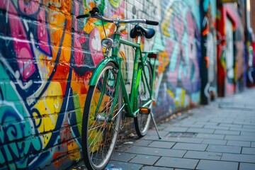 graffiti on a wall