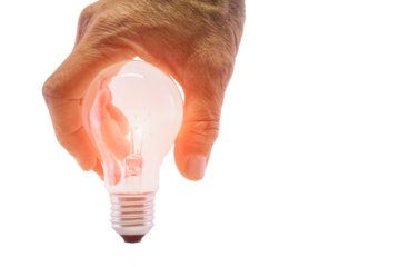 PNG Transparent Hand of the elderly man, wrinkles, coarse grip, handle, holding isolated on white background