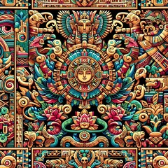 thai art modern pattern