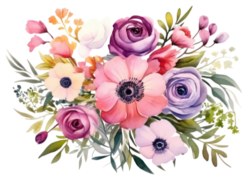 PNG Painting pattern flower plant. - Powered by Adobe