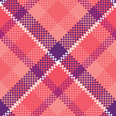 Scottish Tartan Seamless Pattern. Checkerboard Pattern Template for Design Ornament. Seamless Fabric Texture.
