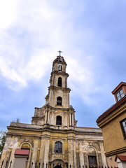 Traditional Cathedral in Vilnius in Lithuania
