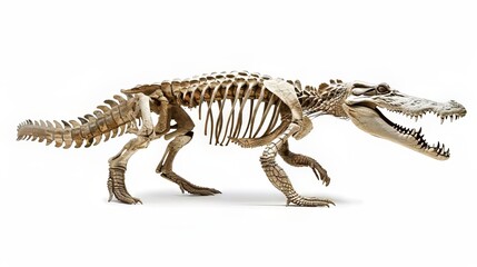 Fossilized Crocodile Skeleton Reveals Ancient Predators Anatomy