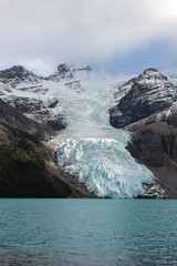 Berg Lake and Berg Glacier, Mount Robson Provincial Park, British Columbia, Canada