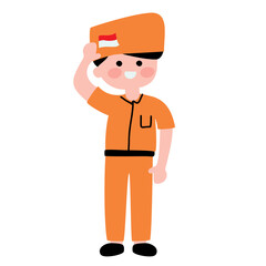 Indonesian Kids Cartoon Independence