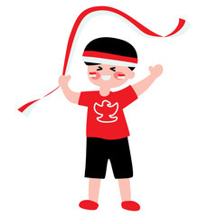 Indonesian Kids Cartoon Independence