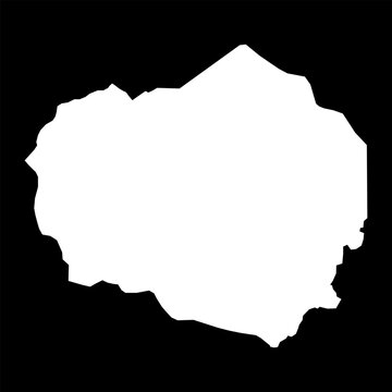 Olancho department map, administrative division of Honduras. Vector illustration.