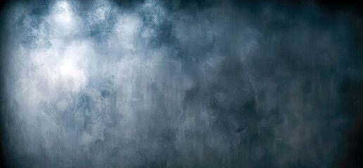 Fototapeta premium black wall smoky background