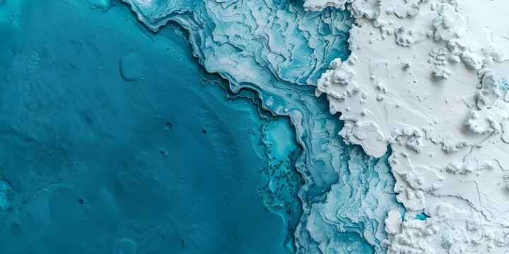 Abstract representation of the Paleozoic supercontinent Gondwana. Concept Paleozoic, Supercontinent, Gondwana, Abstract Representation