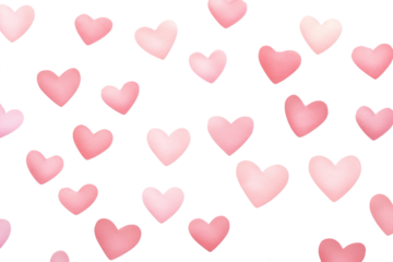 PNG Hearts backgrounds petal pink.