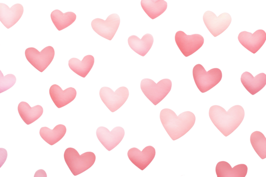 PNG Hearts backgrounds petal pink. - Powered by Adobe