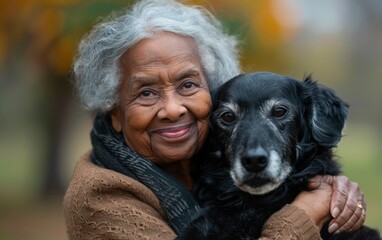 An elderly African American man smiles broadly as he rides a bicycle through a green, lush park