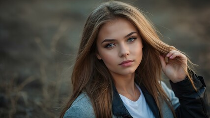 Fototapeta premium girl 4
