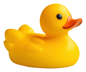 PNG Yellow rubber duck nature representation floating.