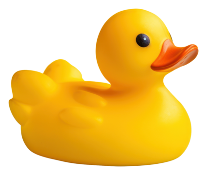 PNG Yellow rubber duck nature representation floating.