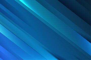 Fototapeta premium Blue abstract background with a lot of lines and lights for website, technology business presentation