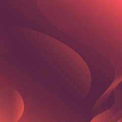 Purple abstract background with waves
