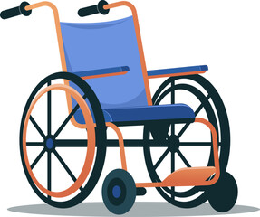 wheelchair, special chair for the disabled
