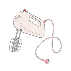 handheld electric mixer © alessia