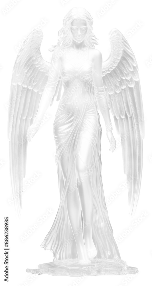 Canvas Prints png angel adult sculpture archangel.