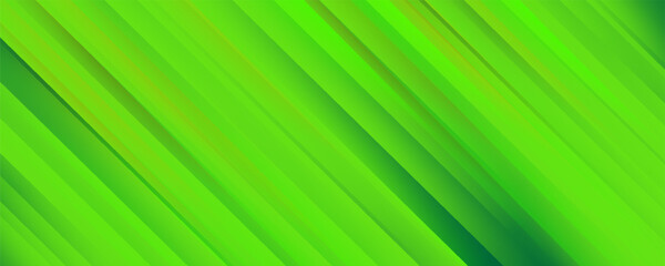Geometric Green Background with Diagonal Stripes and Gradients.