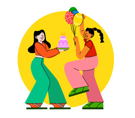 yellow new year 3d illustration