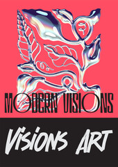 poster design illustration pop retro