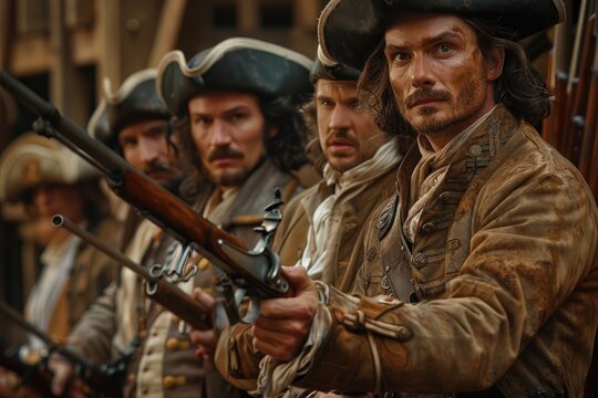 Soldiers of the Spanish Tercios Ready for Battle