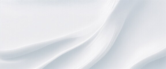 Fototapeta premium Soft and liquid White waves background