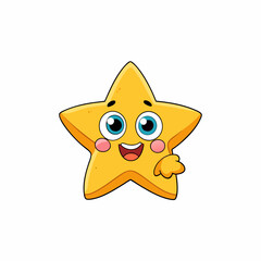 Charming Cute Star Vector Design for Your Projects