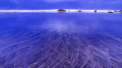 Beach of Los Quebrantos, Cantabrian Sea, San Juan de la Arena, Soto del Barco, Principado de Asturias, Spain, Europe