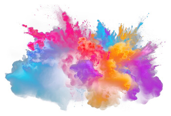 photo of *rainbow powder explosion*, lgbt, isolated on black background --ar 3:2