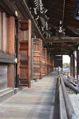 Obraz premium 専修寺の国宝「御影堂」 三重県津市