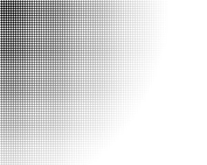 Halftone noise texture. Grunge dirty speckles, spots, dots transparent. Black grit sand grain transparency. Retro pixel comic textured backdrop. PNG gritty cartoon pop art halftone overlay 