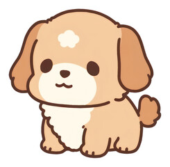 Fototapeta premium PNG Puppy animal mammal pet.