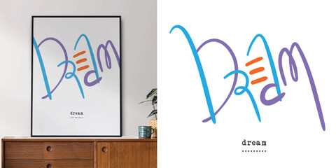 typography words BEAUTY