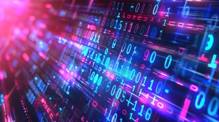Math & physics symbols with graphic mesh network grid on a futuristic abstract background - 4K science illustration