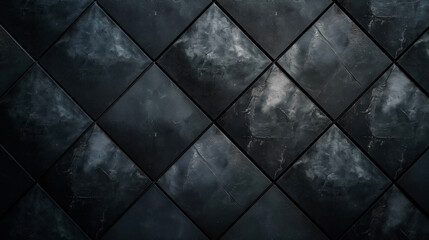 Naklejka premium Beautiful dark background, minimalistic, repeating cubes, pattern, minimalistic, modern luxury