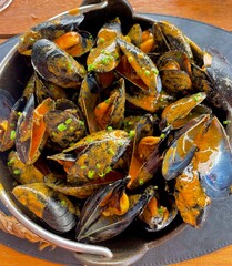Thai mussels