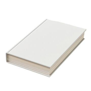 recommend clip art: White book cover mock up clip art