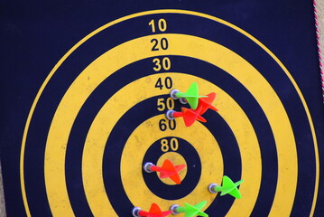 dart on target