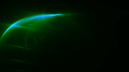 energievoll leuchtender dynamischer Lichtschweif, Energie, Strom, Stärke, kraftvoll, schnelles Internet, Licht, Technologie, Wissenschaft, grün