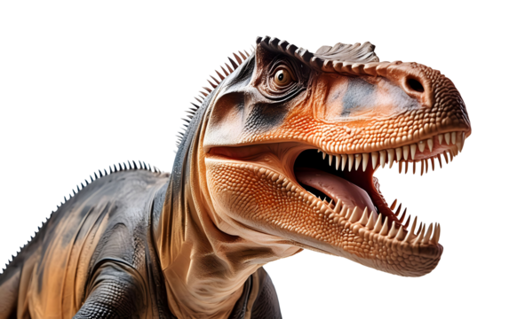 Close-Up Portrait of a Tyrannosaurus Rex - Powered by Adobe