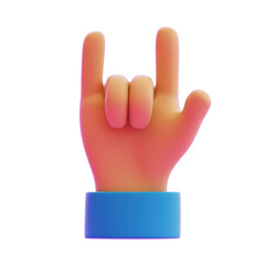 i love you sign hand gesture